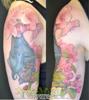Peach blossom flowers